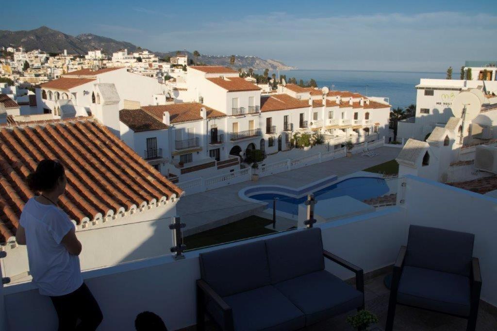 Villa Bajamar 13, Vistas Desde La Azotea, Wifi Gratis à Nerja Extérieur photo